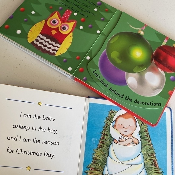 Christmas Holiday Board Books Bundle ages 0-3 pop up lift the flaps - Picture 11 of 12